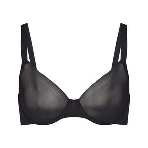 *NWT* SKIMS No-Show Molded Unlined Demi bra - Onyx